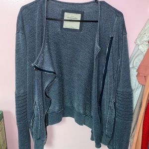 A&F Navy blue jacket